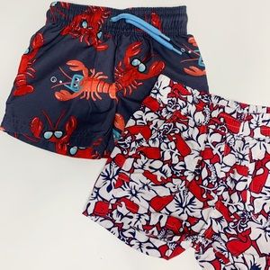 3-6M Boys Swim trunks 2 pc. Bundle